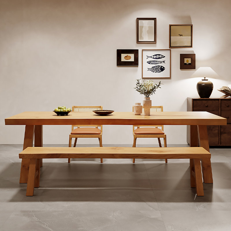 Table de salle à manger 47,24 po, 29.53" H x 47.24" W x 23.62" D