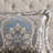 4 Piece Comforter Set Blue/Grey