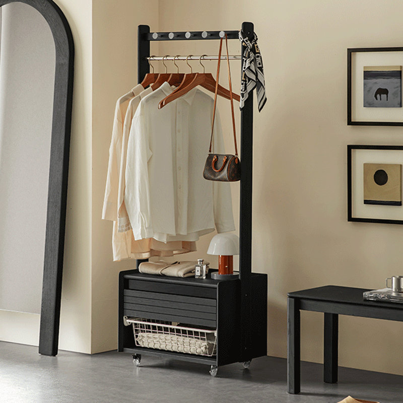 Ash Wood Multifunctional Coat Rack