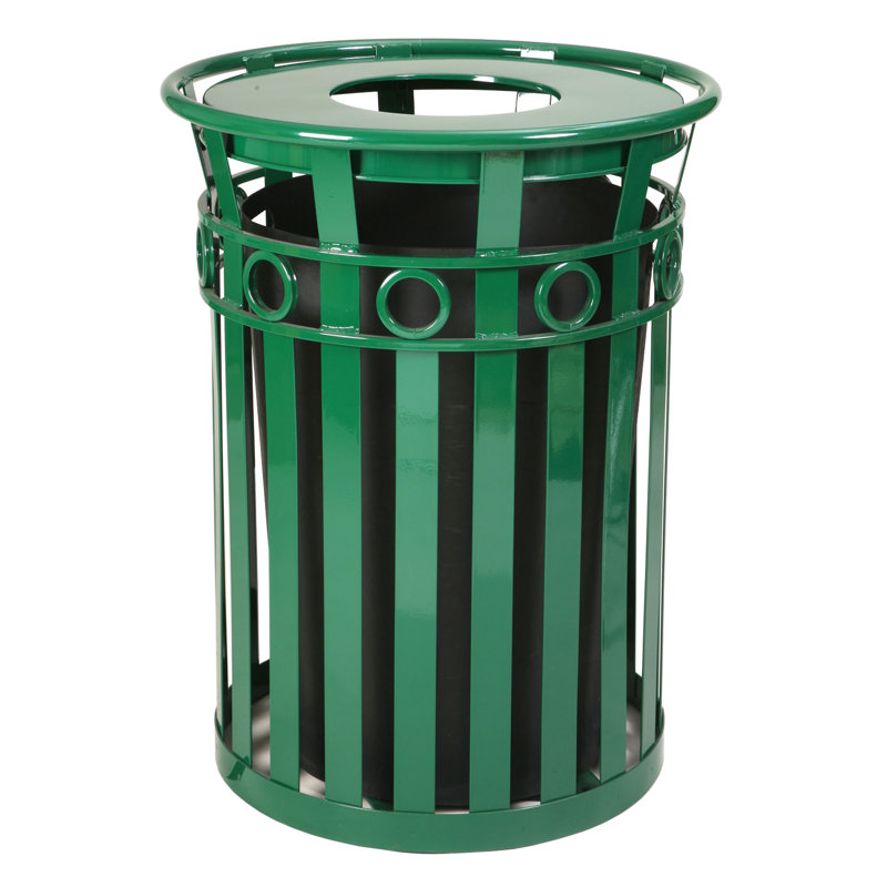 Poubelle 36 gallons series smb Oakley, Vert