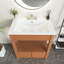 Meuble-lavabo simple 30 po avec comptoir en céramique Kenzye