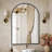 Dochas Aluminum Arch Mirror-35341605-3135993