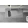 36 in. Wall-Mount or Countertop Bathroom with Diamond Bowl Solid Surface