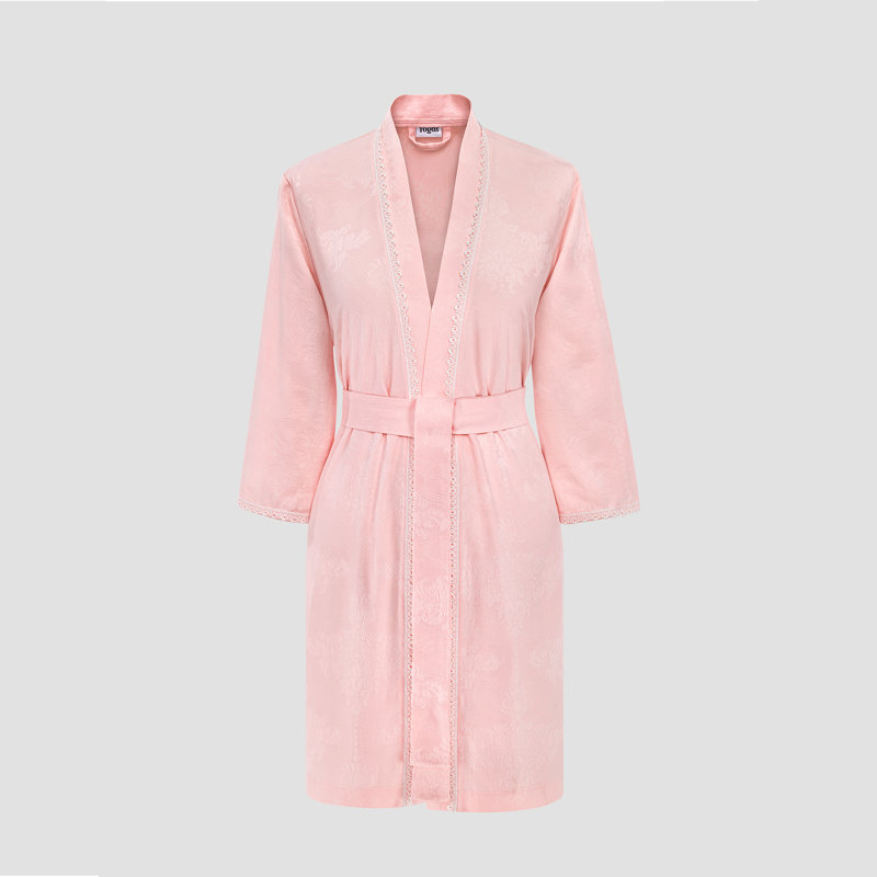 Peignoir Doris, S, Gris / Argent