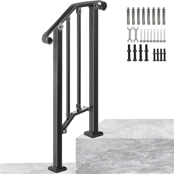 Extension Metal Stair Railings | Wayfair