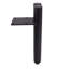 4 pieds de meubles en métal noir de 4 po x 4 po, pieds de canapé de table basse de style moderne, pieds de table de cuisine, pieds d'armoire de salle de bain, pieds de bricolage