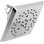 Pomme de douche carrée moderne à 5 jets H2Okinetic 1,75 gallons par minute
