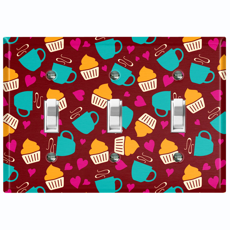 Plaque murale Cupcake Heart