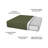Oltjana Outdoor Loveseat with Angled Slatted Back Aluminum Frame and Sunbrella Cushions-124071168