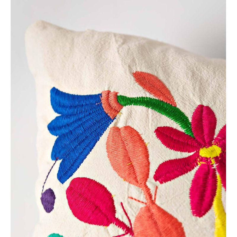 Housse de coussin rectangulaire 100% coton