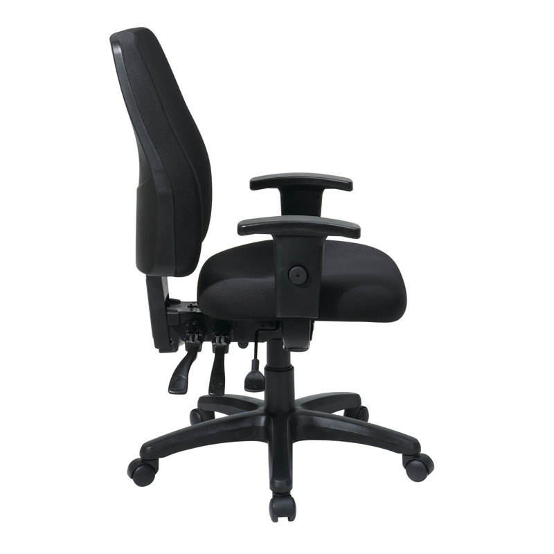 Chaise de travail Hathcock, SpringFlex - Charbon, Inclus