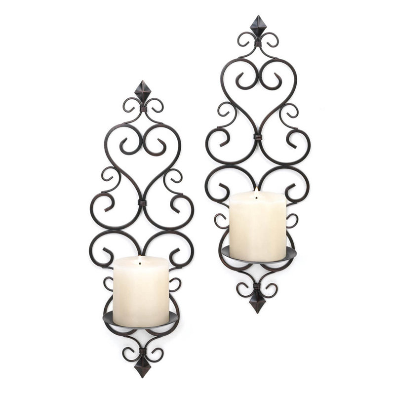 Applique murale FLEUR-DE-LIS DUO