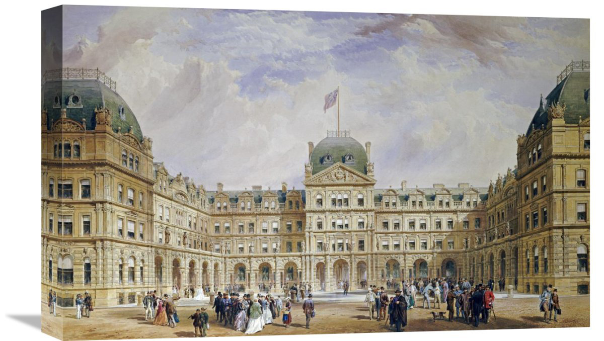 Global Gallery 'The Quadrangle of the New Liverpool Exchange' by Thomas ...