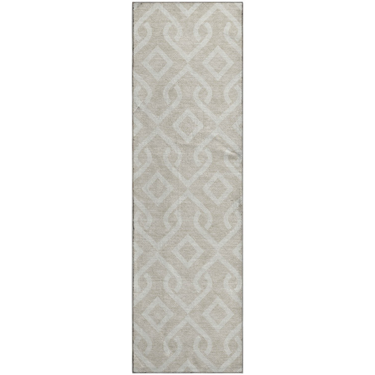 Premium Machine Washable Cerrito Beige Rug