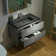 Vital 35-3/8 in. W x 19-5/8 in. D Wall Mounted Floating Bathroom Vanity in Gray with Composite Vanity Top