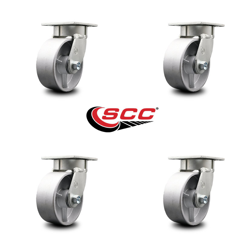 Plateau de roulettes semi pivotant Kingpinless