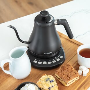 Stainless Steel 7.2 Cup Electric Kettle with 5 Presets - On Sale