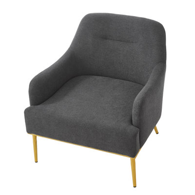 Fauteuil d'appoint Virelli Modern Chenille