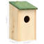 Bird Houses Solid Firwood 12x12x22 cm