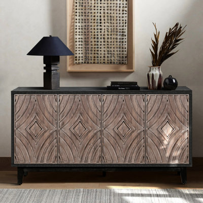 Armoire de rangement en bois Rebecka