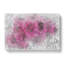 Wall Of Bright Pink Roses In Abstract - Wrapped Canvas Painting-55299920
