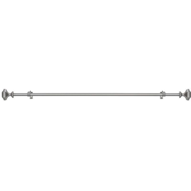 Tringle à rideaux simple Duncombe, H 1 po x l 48 po x P 1 po