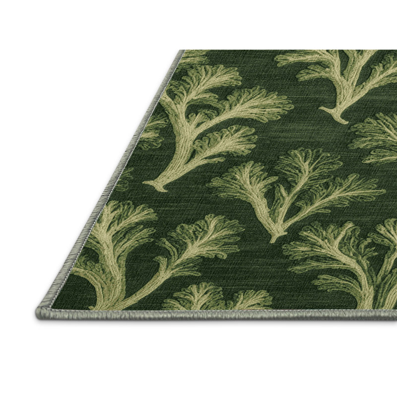  Tapis chinois lavable Gai Lan, Rectangulaire 2 pi x 3 pi