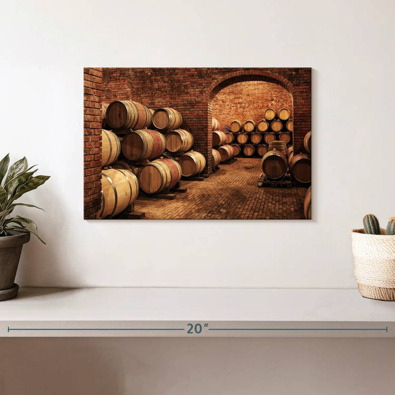 Collection de tonneaux à vin Lilie, H 8 po x l 12 po