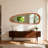 Asymmetrical Wood Framed Accent Wall Mirror-1416182758-1432366063