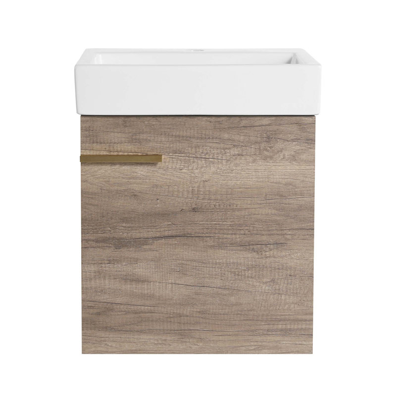 Meuble-lavabo 18 po avec comptoir, petit meuble-lavabo et lavabo