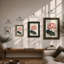 Lotus Bloom Botanical - Framed Print-451760111-451760106