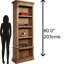 Aceves Solid Wood Bookcase