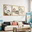 3 Piece Floater Frame Print Set on Canvas