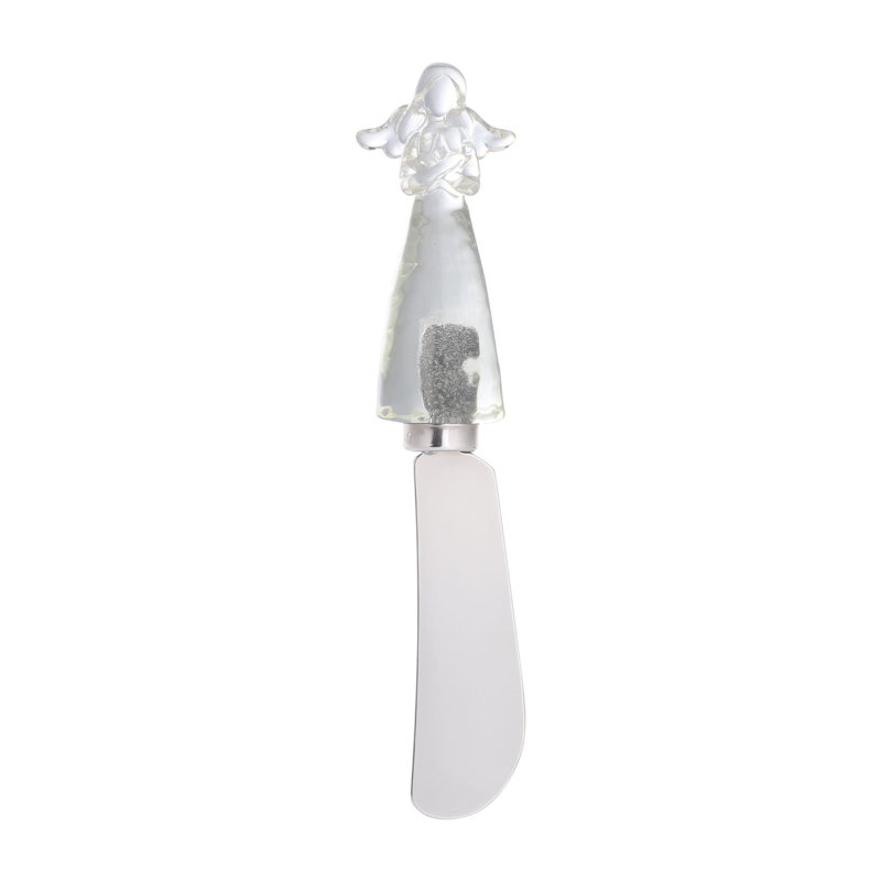 Angel Transparent Polyresin Cheese Spreader, S4