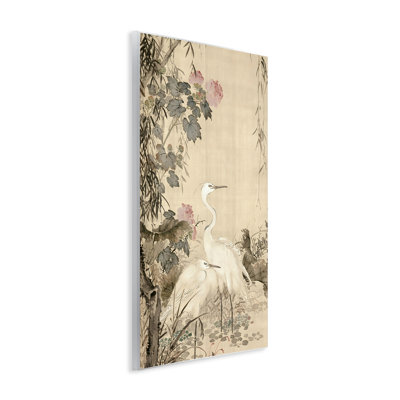 «Silk And Moonlight Scenery», plaque murale par Vintage Hustle
