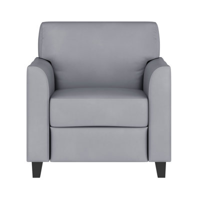 Hercules Upholstered Cushioned Side Reception Chair