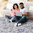 5X7 Blue/Silver/ Nursery Rug - Non-Shedding, Safe And Colorful For , Stain-980718863
