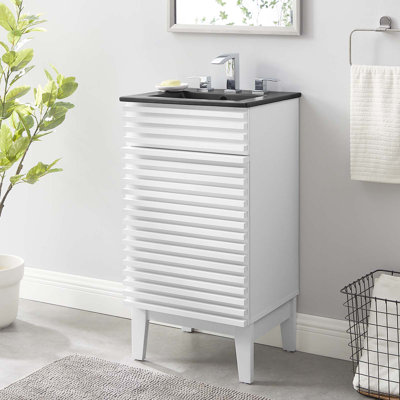 Meuble-lavabo 18 po Modway Render
