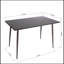 47.2" Dining Table Rectangular Home Office Desk simple four-legged design clean and modern lines