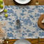 Chemin de table en coton crocheté monochrome