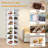 Rotating Shoe Rack Tower 7-Tier Handbag Storage Organizer Display Carousel