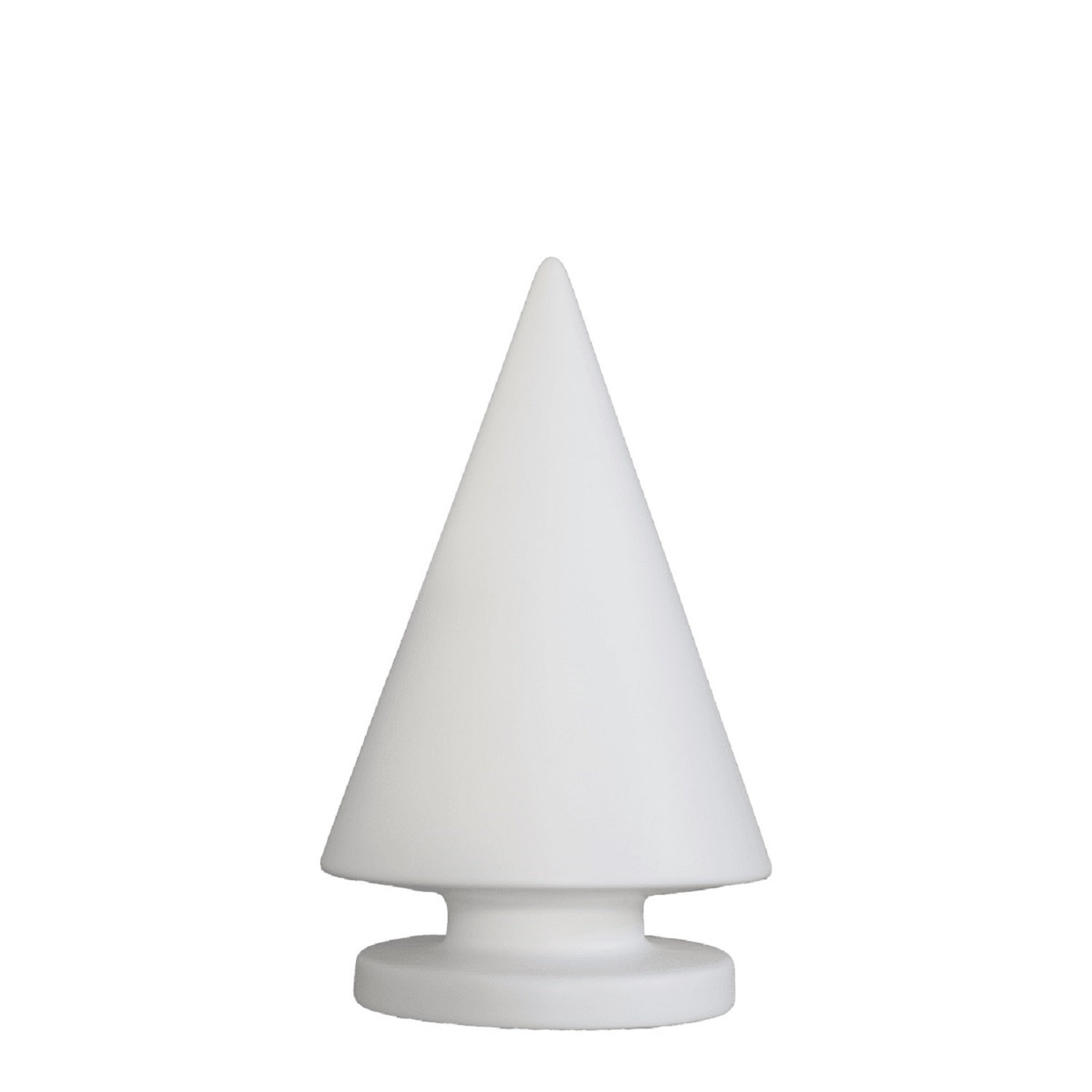 Christmas Tree Mole Ceramic, White, 6.3'' H x 3.94'' W x 3.94'' D