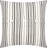 Buttons Down Linen Throw Pillow