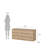Jada 6 Drawer 60.5" W Double Dresser-602589529