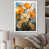 White Single Picture Framed
