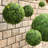 Faux Boxwood Topiary-517917598-459724974