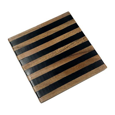 Ensemble de sous-verres en bois 4 pièces