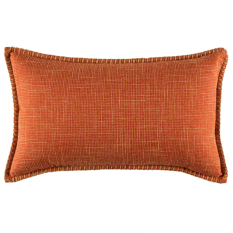 Linen Pillow Cover, Orange