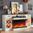 Alvilda 70" Farmhouse LED Fireplace TV Stand-452665695