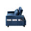 Lit escamotable avec grand rangement et coussins - 55,1 po - bleu pour le salon, la chambre à coucher, la chambre d'appoint, les ports réglables, les poches et 2 appartements, bureau-919849235